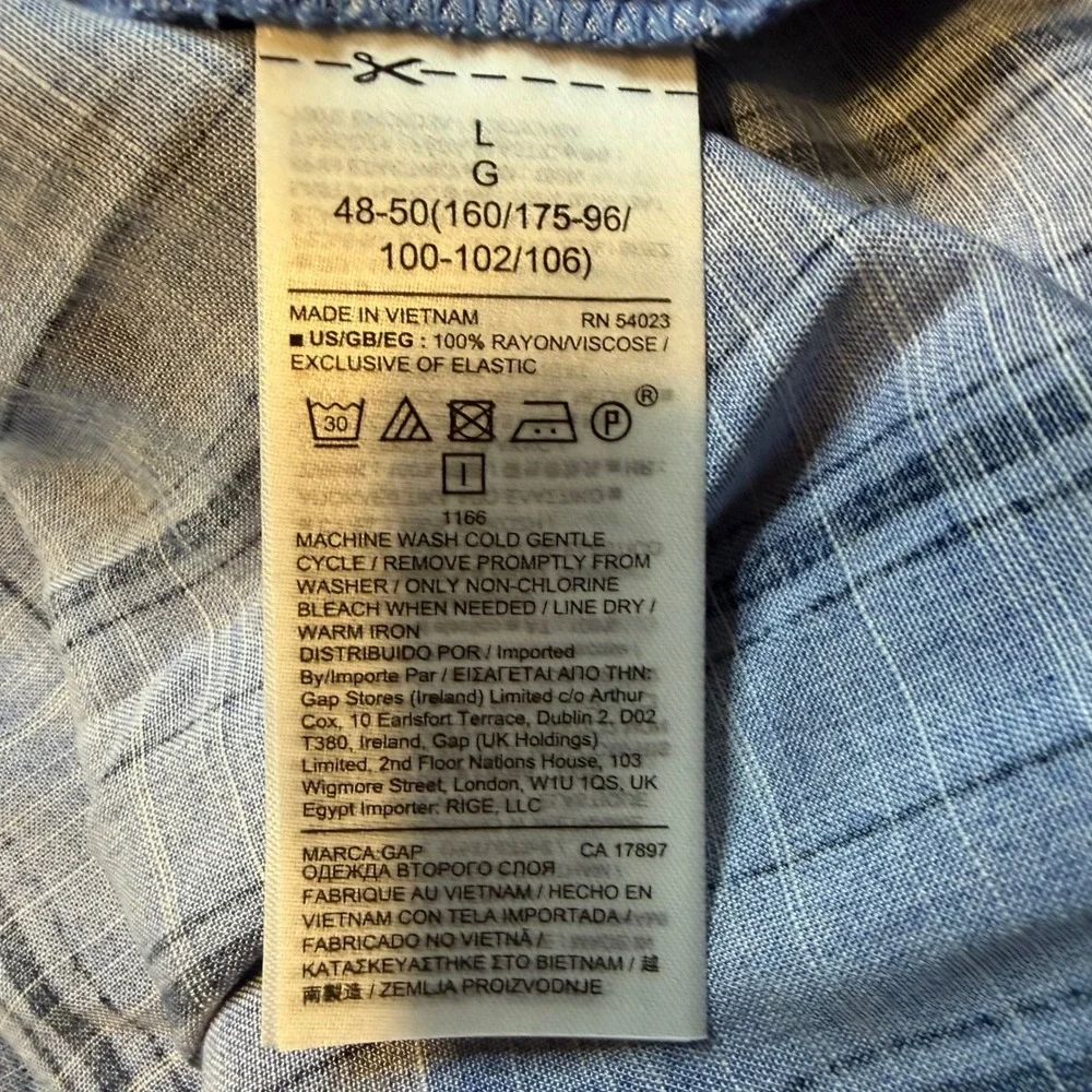 GAP lightweight rayon